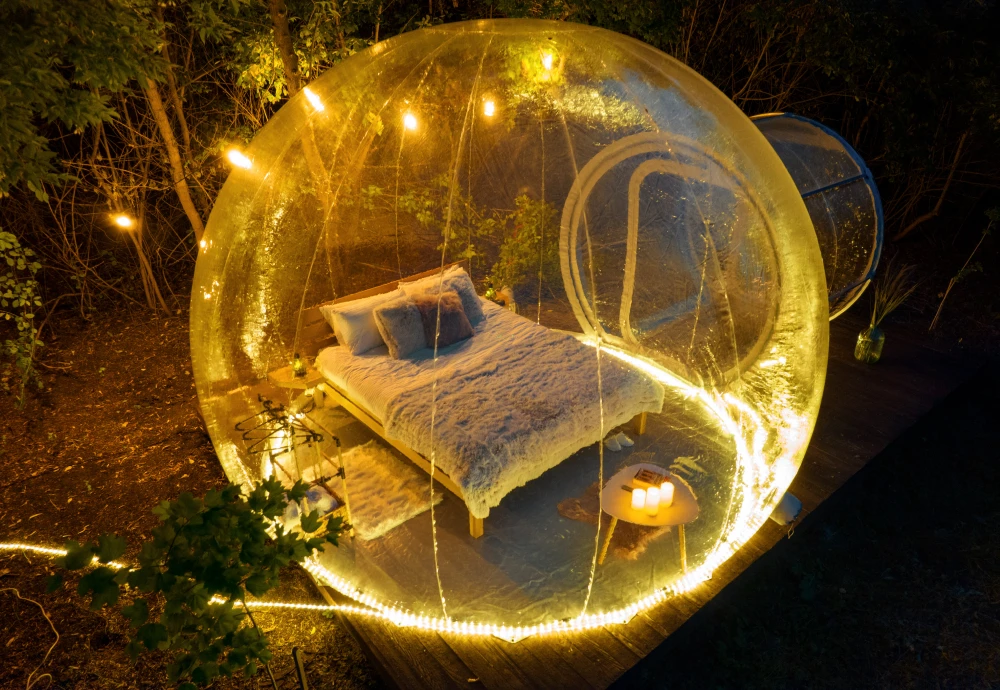 stargaze outdoor bubble tent