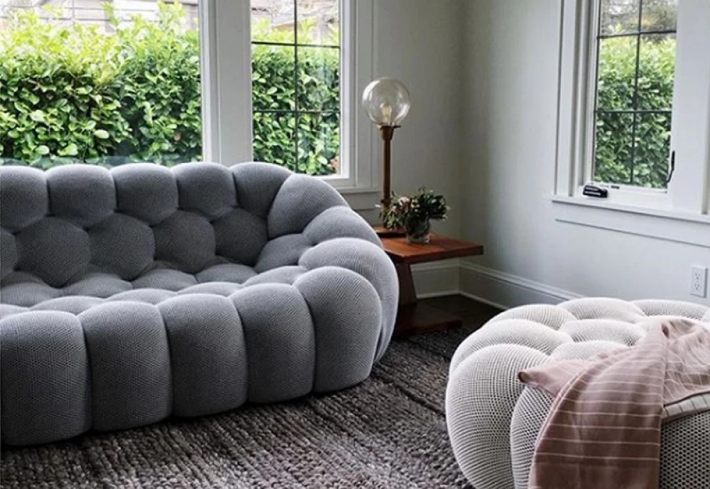 white bubble sofa