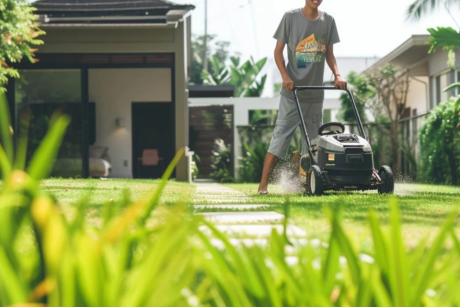 best compact electric mower