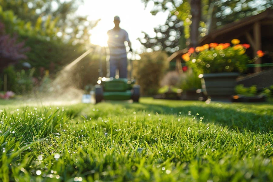 electronic mower