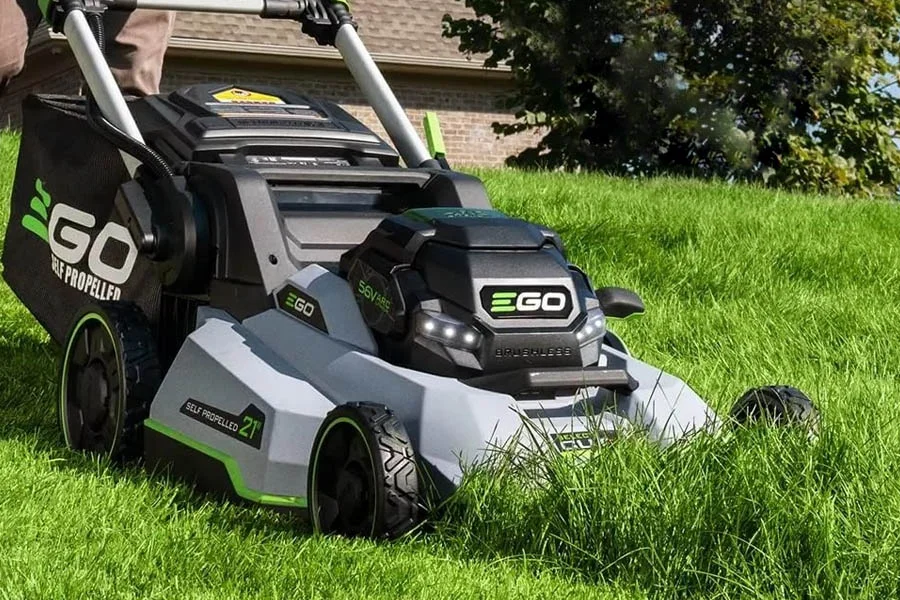 self propeller lawn mower